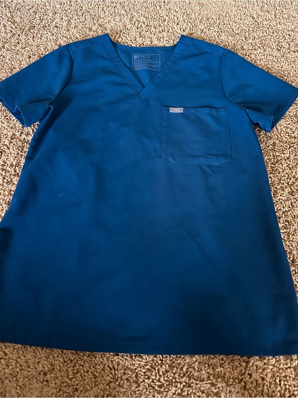 Figs Deep Reef Scrub Set Small - Picture 7 of 12